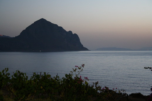 Macari, Vista su Monte Cofano e isole